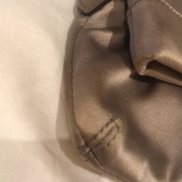 ❤️❤️Coach stain evening bag with  silver hardware - Picture 7 of 8